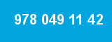 978 049 11 42